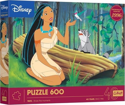 NEW Trefl Jigsaw Puzzle 600 Pieces 40th Anniversary Pocahontas