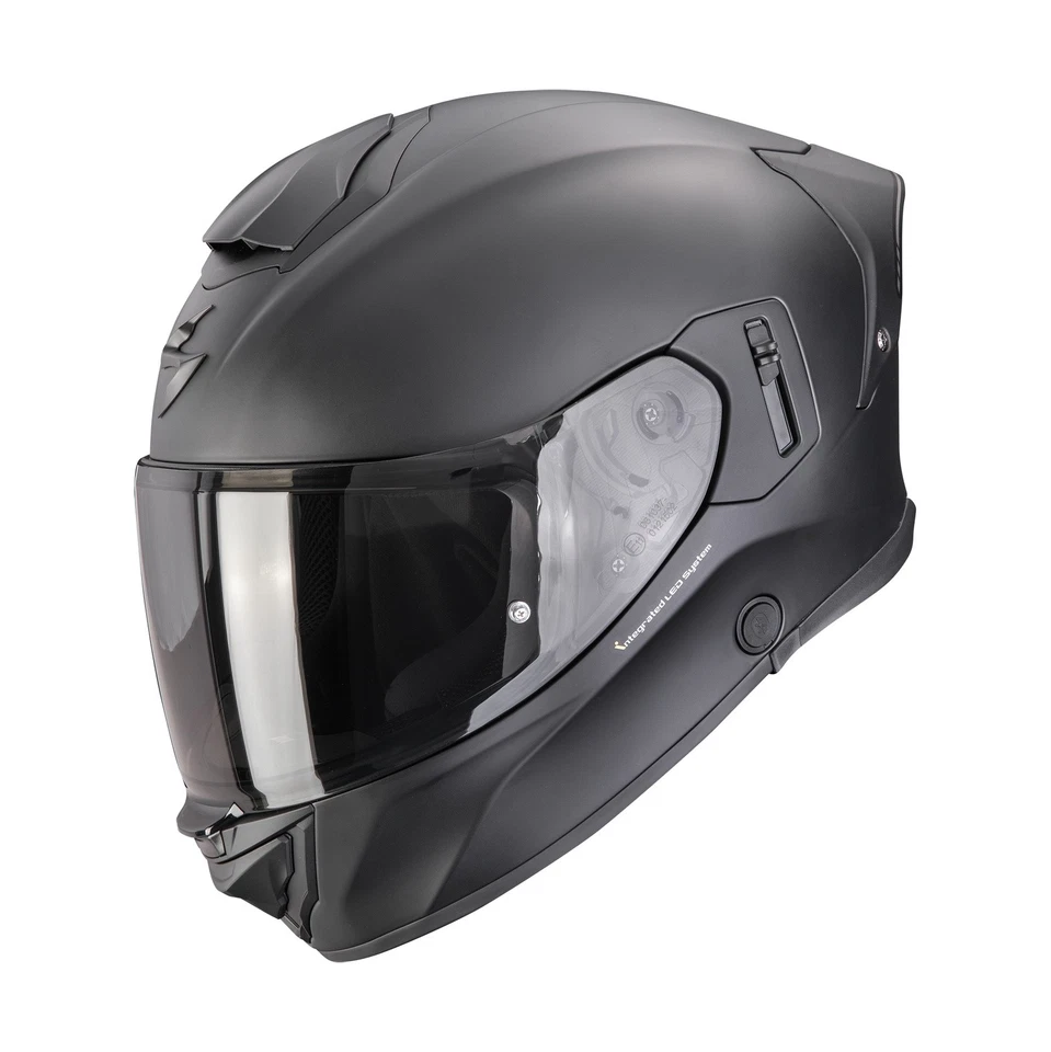 SCORPION INTEGRALHELM FÜR MOTORRAD EXO-530 I AIR SOLID MATTSCHWARZ M - Bild 2 von 3