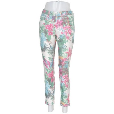 KappAhl, Jeans, Größe: 38, Weiß/Mehrfarbig, Baumwolle/Elasthan/Polyester #VB5