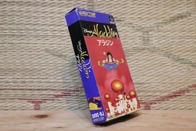 Aladdin Disney w/box manual Nintendo Super Famicom SFC Very Good Condition!