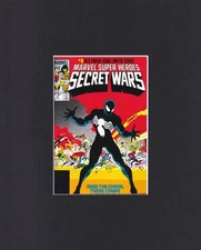 8X10 Matted Art Print Marvel Comic Book Cover: Secret Wars 8, Spider-Man