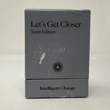 Intelligent Change Lets Get Closer Team Edition Card Game Prompts