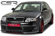 Front Ansatz Spoiler Schwert Diffusor Lippe Tuning für Skoda Superb I 3U4 FA171