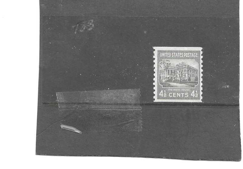 us stamps 1939: unused White House Scott # 844 from 1939