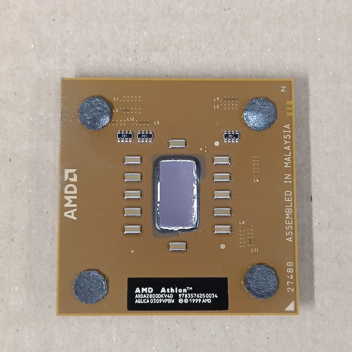 AMD Athlon XP 1800 1533MHz 266MHz 256Kb L2 Cache 1.75V Socket A  Socket A Socket 462 Opga