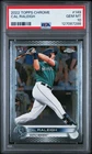 2022 TOPPS CHROME #149 CAL RALEIGH ROOKIE RC PSA 10