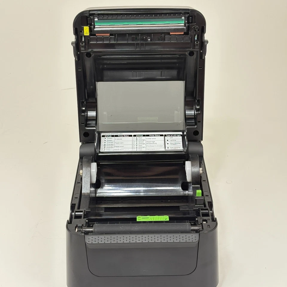 SATO WS408DT-STD 4" Direct Thermal Label Printer 203dpi USB LAN RS-232 - Image 4 of 4