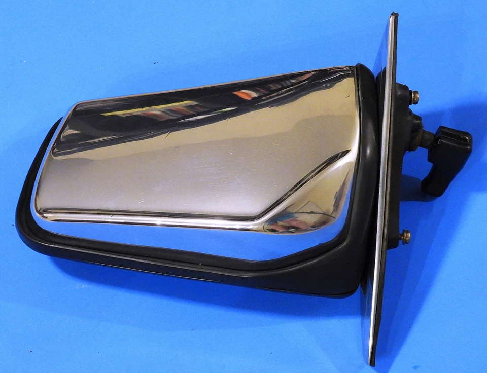 Espejo retrovisor con control remoto Mercedes-Benz W123 340 300 1977-85 OEM - LADO DEL CONDUCTOR Foto 3 de 4
