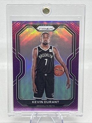 2020-21 Panini Prizm - Kevin Durant #81 Purple Prizm /99 Nets NM+