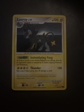 Luxray LV.45 Pop Series 8 Pokemon Card 3/17 Rare Non-Holo LP