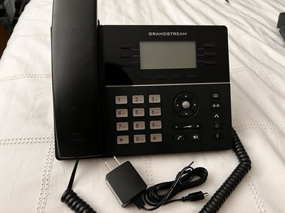 Grandstream GXP1760 IP Office Phone w/ Power Cord