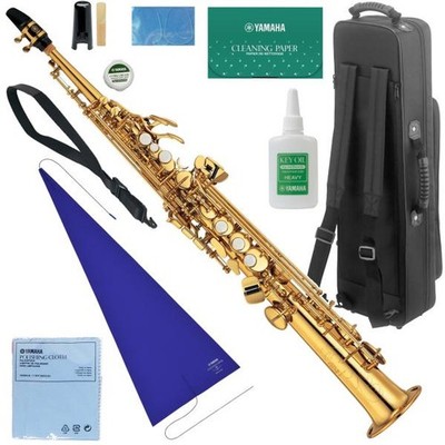 YAMAHA Soprano Saxophone Yss-475 Sax Gold Yss-475ii 475 II YSS
