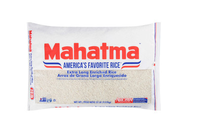 Mahatma Enriched Extra Long Grain White Rice 20 lb Bag