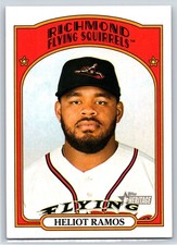 2021 Topps Heritage Minor League Heliot Ramos Rookie RC #66
