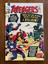 AVENGERS #15 (1965) - Silver Age Stan Lee - mid-grade Death of Baron Xemo