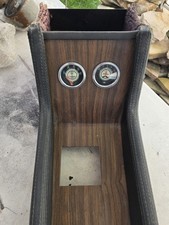 Complete Console For 1968 Shelby Mustang Fastback - Black With 4-speed