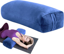 Yoga Bolster Pillow, Rectangular Bolster for Restorative Yoga  Meditation, Prof