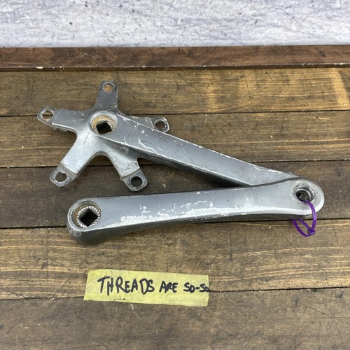 Vintage Sugino Japan Crankset 175mm 110 Taper Road Bike Crank Arms Set Parts - Picture 14 of 14