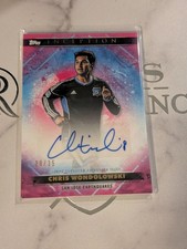 2025 Topps Inception MLS 🩷 Chris Wondolowski 🇺🇸 Auto /35 San Jose Earthquakes