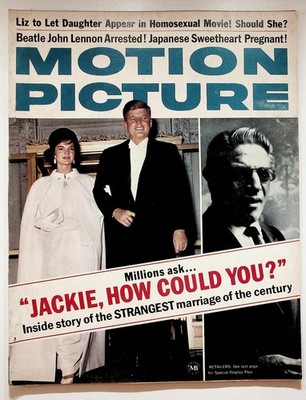 Motion Picture Magazine January 1968 Volume 57 No. 696 Jackie Kennedy Cover MB