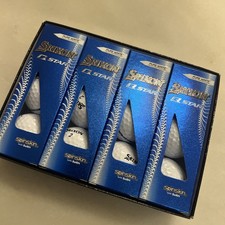 New 12 Srixon Q-Star Pure White Golf Balls 1 Dozen 4 Sleeves Of 3 SpinSkin SeRM