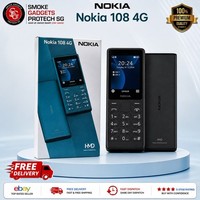 Nokia 108 4G Mobile Phone – DUAL SIM Memory Card Fast Button Phone Burner phone