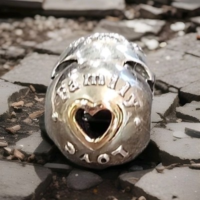 Original Pandora Silber & 14K Gold Familie und Liebe Clip Charm 792110