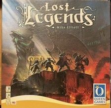 LOST LEGENDS BOARD GAME COMPLETE QUEEN GAMES MIKE ELLIOTT