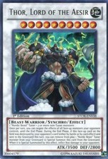 Thor, Lord of the Aesir - SP14-EN048 - Starfoil Rare - 1st Edition x1 - Moderate