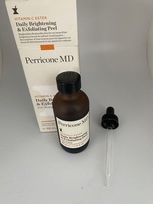 Perricone MD Vitamin C Ester Daily Brightening & Exfoliating Peel -2 Oz NIB