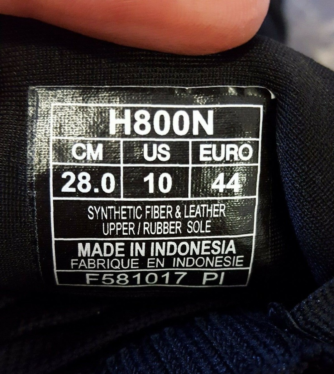 Asics tiger Gel-Lyte V Sanze Knit H800N-9090 Black/Black Men's