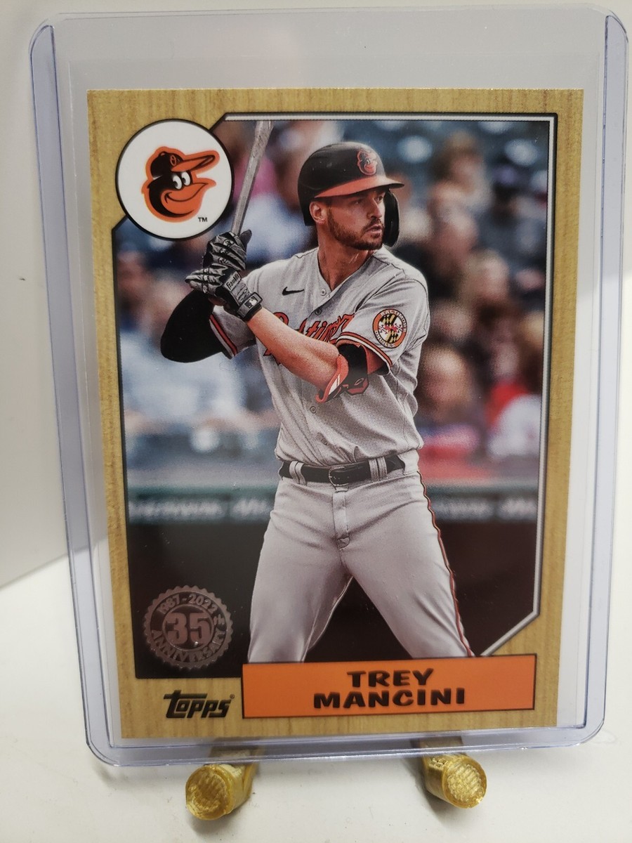 TREY MANCINI 2022 Topps Series 1 #T87-36 1987 Throwback Baltimore