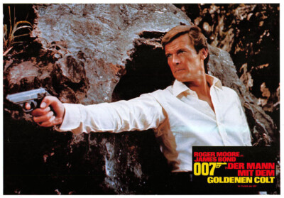 James Bond 007 - Der Mann mit dem goldenen Colt ORIGINAL Aushangfoto Roger Moore