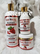 Goji Berry  Whitening Lotion, Serum & Face Cream. 100% Satisfaction