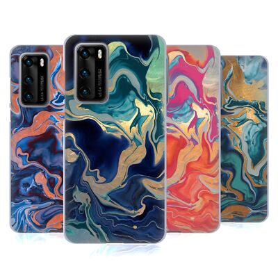 OFFICIAL MONIKA STRIGEL DRAMA QUEEN MARBLE SOFT GEL CASE FOR HUAWEI PHONES 4