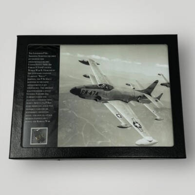 RARE! U.S. Air Force P-80 ''Shooting Star'' Jet Aircraft Flight Panel Display