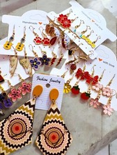 Wholesale Earring Set   25 Trendy Pairs for Women and Girls-USA Seller