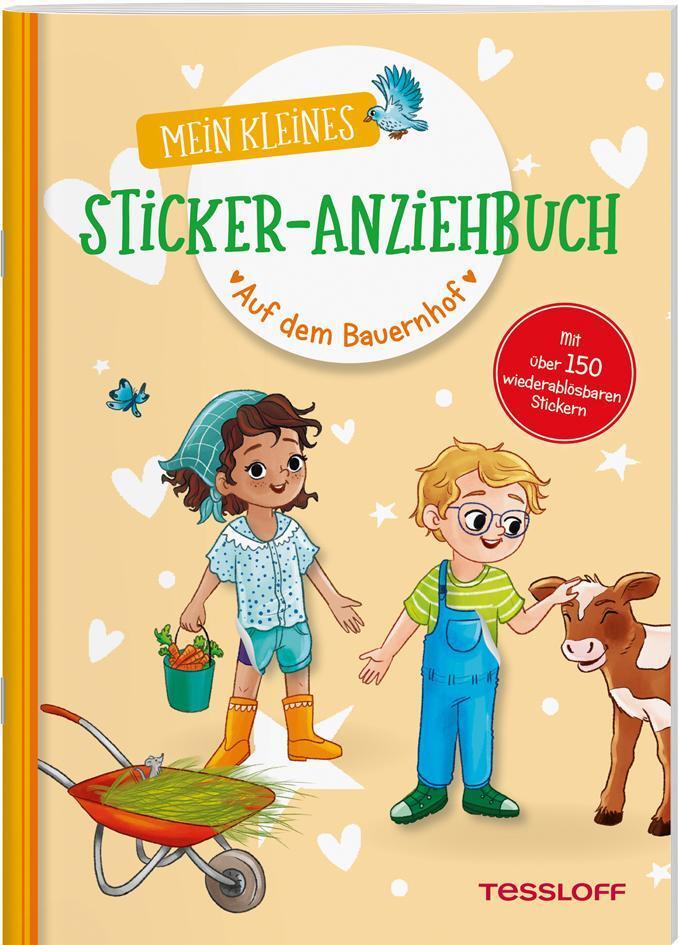 Thumbnail - Mein Kleines Sticker-anziehbuch. Auf Dem Bauernhof: Stickern, Spielen,