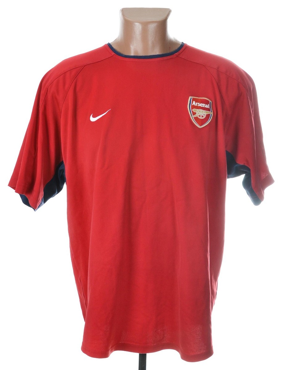 【NIKE】ゲームシャツ アーセナル 2002-2004 ARSENAL LONDON 2002/2004 TRAINING FOOTBALL SHIRT JERSEY NIKE