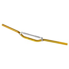 Manubrio Alluminio Moto Scooter Cross Enduro Piega Bassa  22 mm diametro Oro