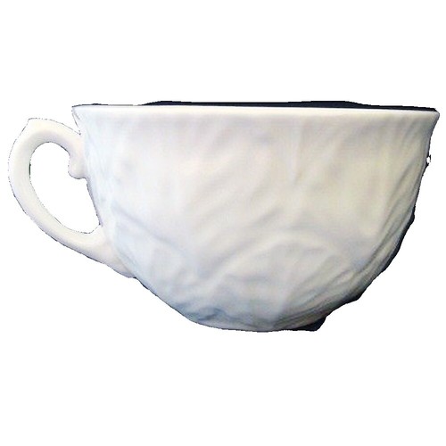 Antique Coalport English Cup 262926 Blue Leaf Heavy Gold Trim RARE