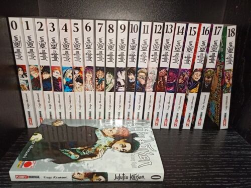 Manga Jujutsu Kaisen Serie Completa Volumi 0-18 + 0 Variant Con Calendario - Foto 1 di 4