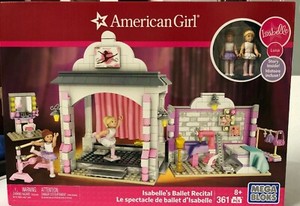 mega construx american girl isabelle's ballet recital