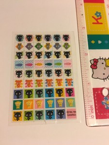 Choco Cat Planner Stickers Printable