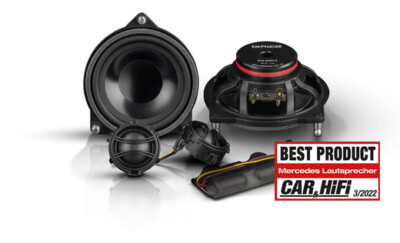 EMPHASER EM-MBF2 2-Wege Plug & Play 10 cm Komponenten Lautsprecher Mercedes Benz