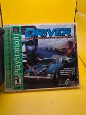 Driver PS1 PlayStation 1 Greatest Hits Complete Green Label Tested