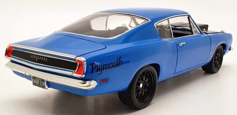 ACME 1/18 Scale A1806117 - 1969 Plymouth Hemi Cuda - Blue - Image 2 of 4