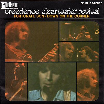 7'' CCR - Down On The Corner / Fortunate Son - MINT! ungespielt - unplayed