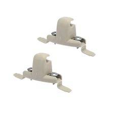 Pair Sun Visor Clips Fit BMW E46 320i 323i 325i 328i 330i 330xi M3 51168243575