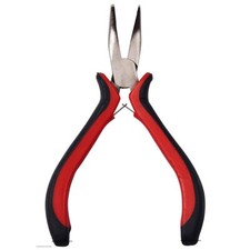 Image of Mini Bent Long Nose Plier Pro Drop Heat Treated Spring Loaded Precision B3015